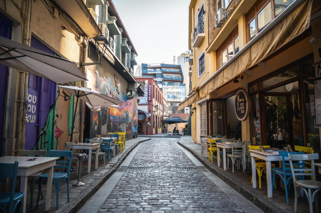 Central Old Town- Ladadika Apartment Szaloniki Kültér fotó